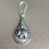 Hill Tribe Silver Earrings | Elephant Raindrop | Thai Karen 98.5% Silver-Thai Artist Collective