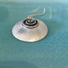 Hill Tribe Silver Earrings | Spiral Shell | Thai Karen 98.5% Silver | Handmade-Thai Artist Collective