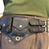 Leather Utility Belt | Crossbody Bag | Tech / Travel Belt - The Jedi - Leather Utility Belt