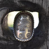 Sterling Silver Elephant Ring / Thai Karen Hill Tribe - 98.5 - Karen Hill Tribe Silver Ring