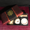 Candle | Incense Gift Box Set | Neroli scent | Thai Silk Lotus Box