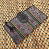 Leather Long Wallet | Vintage Hmong Hill Tribe Fabric