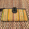 Hmong Hill Tribe Fabric &  Leather Long Wallet