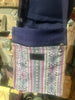 Thai Hmong Fabric & Cotton Adjustable Crossbody Bag / Handmade