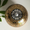 Thai Lacquerware Ring Box | Flower Ball | Silver and Gold Leafed
