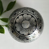 Thai Lacquerware Keepsake Box | Silver Flower Ball