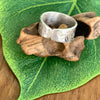 Thai Karen Hill tribe Silver Ring - Flower Band