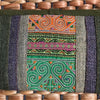 Hemp Long Wallet | Embroidered Hmong Fabric | Handmade in Thailand