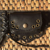 Festival Belt Bag | Leather Utility Belt | Steampunk Hip Purse - Lotus - Leather Utility Belt