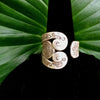 Hill Tribe Silver Ring | Thai Karen Spiral Spoon Design | 98.5 Silver - Karen Hill Tribe Silver Ring