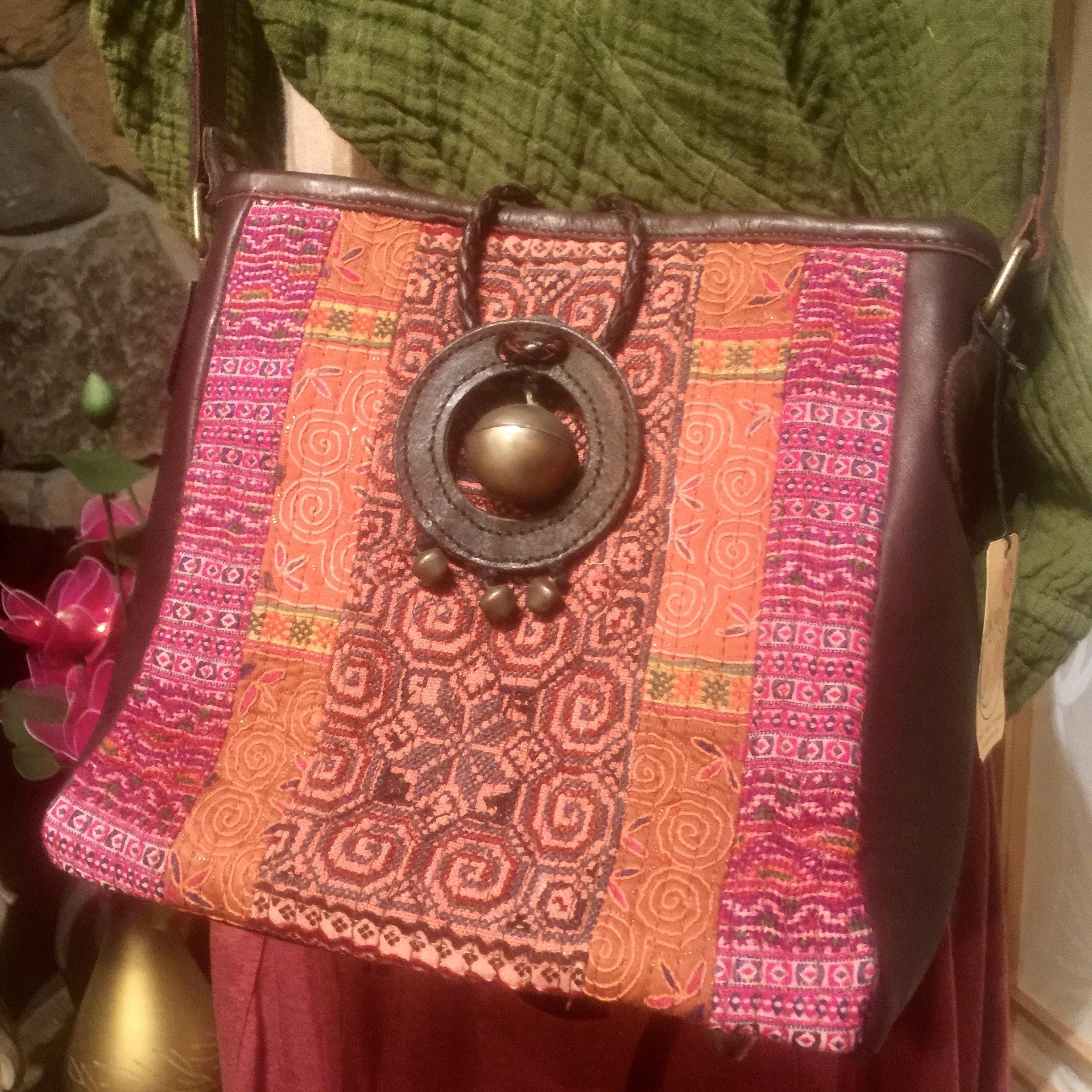 Vintage fabric bags on sale