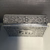 Lacquerware Elephant Jewelry Box | Silver-Leaf Thai Handmade- Size L - Thai Handicrafts