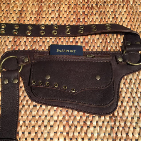 Leather Hip Bag | Utility Belt | Smartphone Pocket - ARTISAN